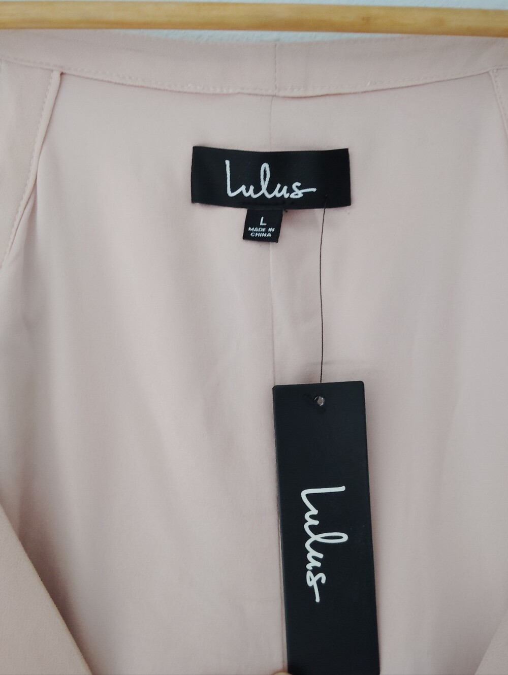 Lulus Blush Pink Cold-Shoulder Wrap Maxi Dress - Picture 4 of 5